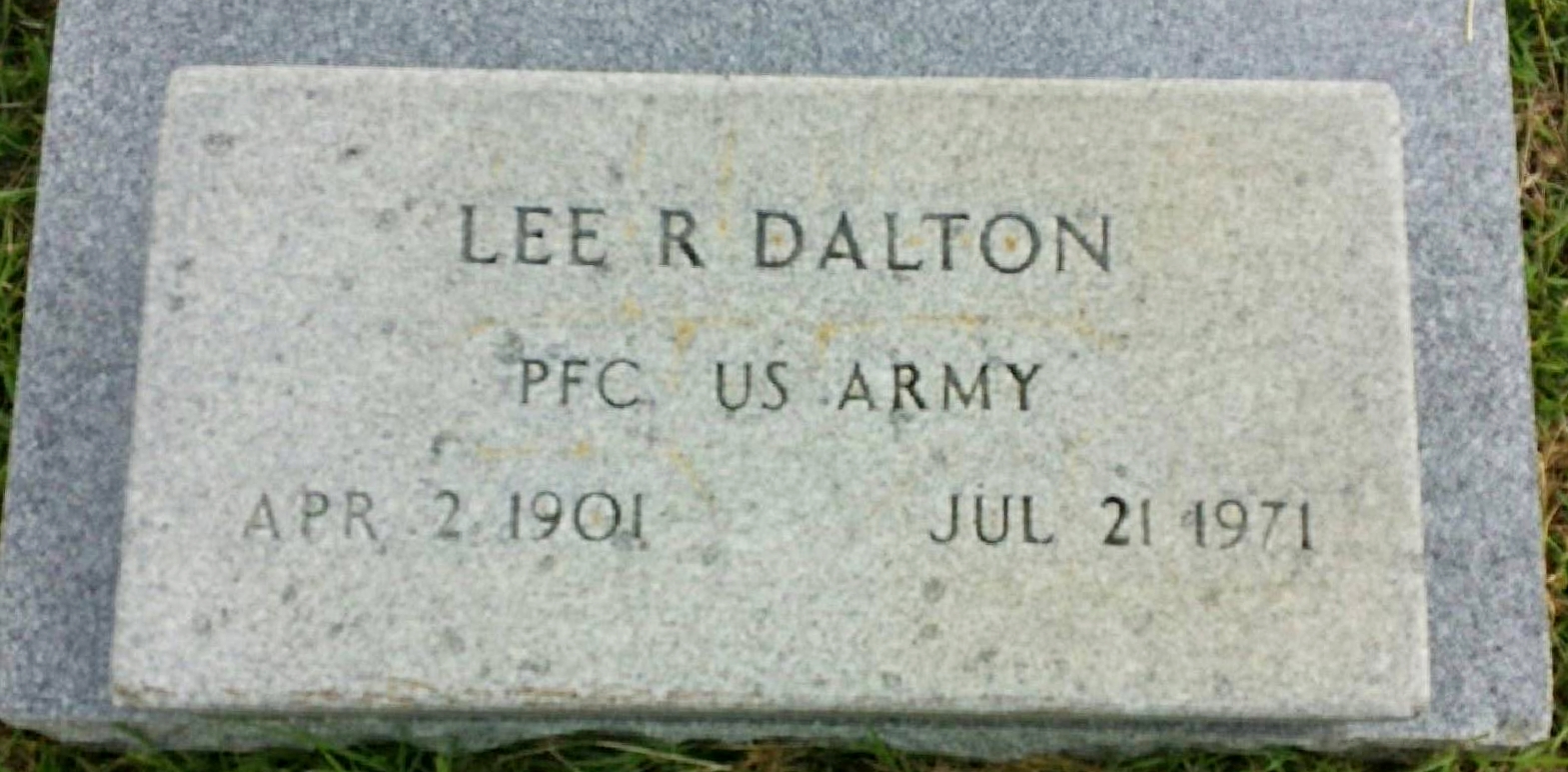 Photograph of Lee Robert Dalton 